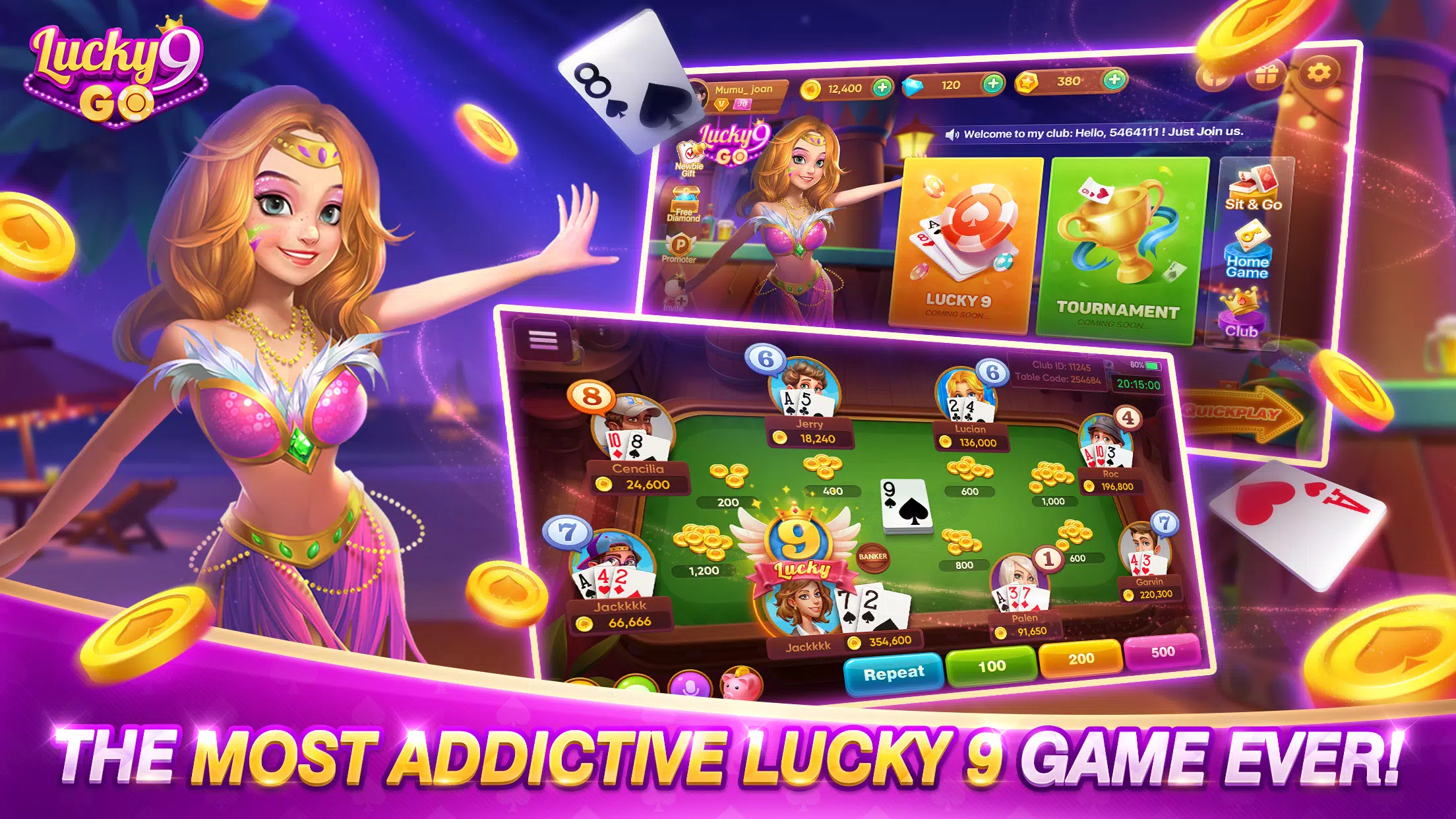 Lucky 9 Go Ảnh chụp màn hình 0