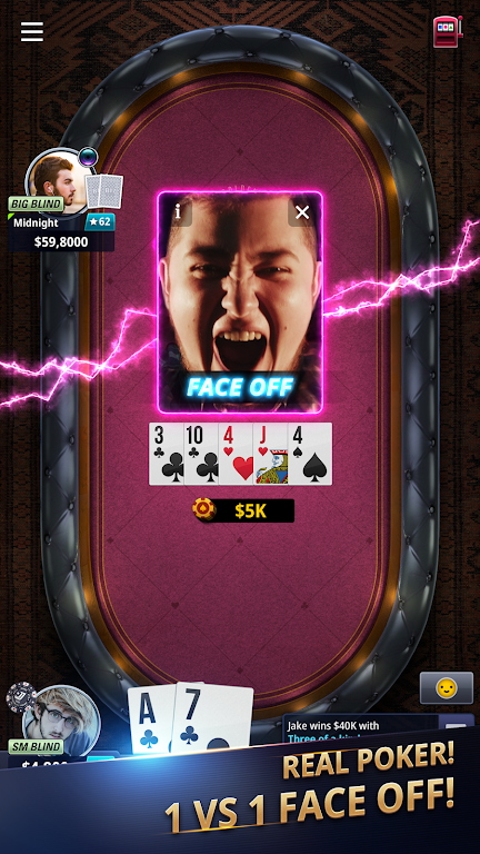 B17 Poker - Texas Hold’em, Live cam poker スクリーンショット 0
