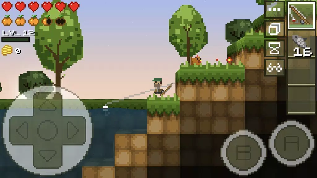 LostMiner: Build & Craft Game Schermafbeelding 1