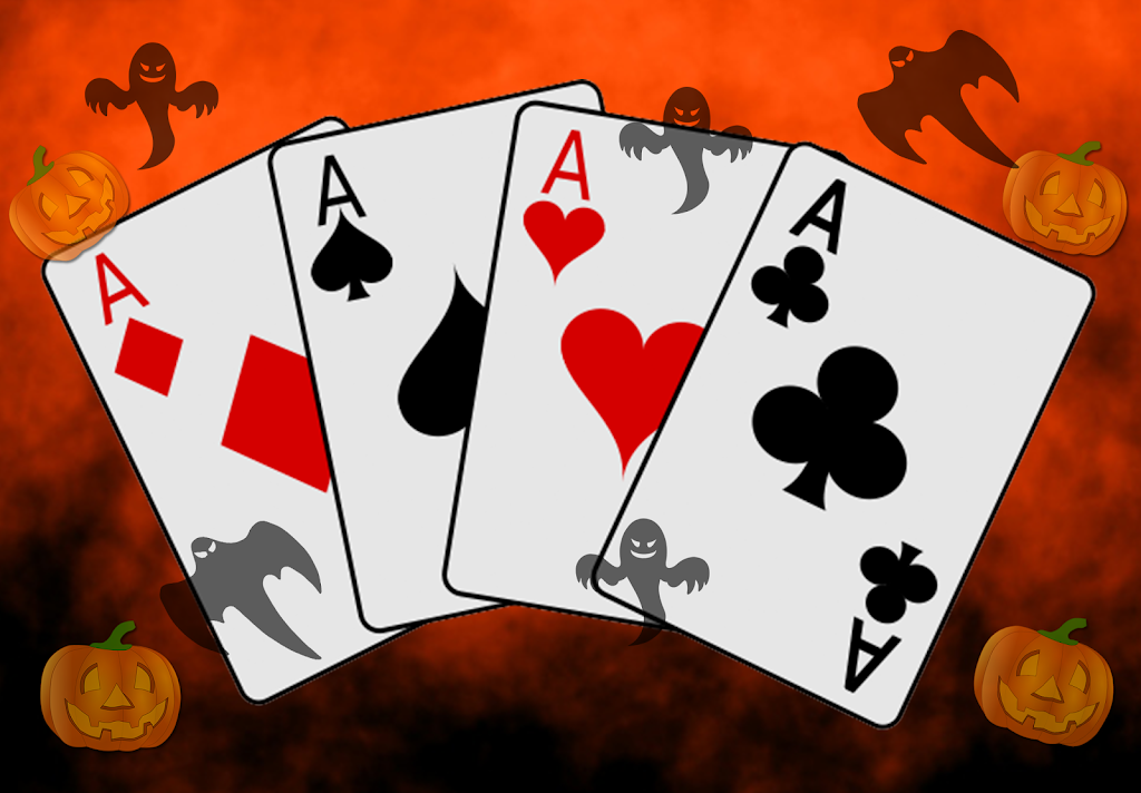 Solitaire Halloween Card Game Captura de pantalla 0