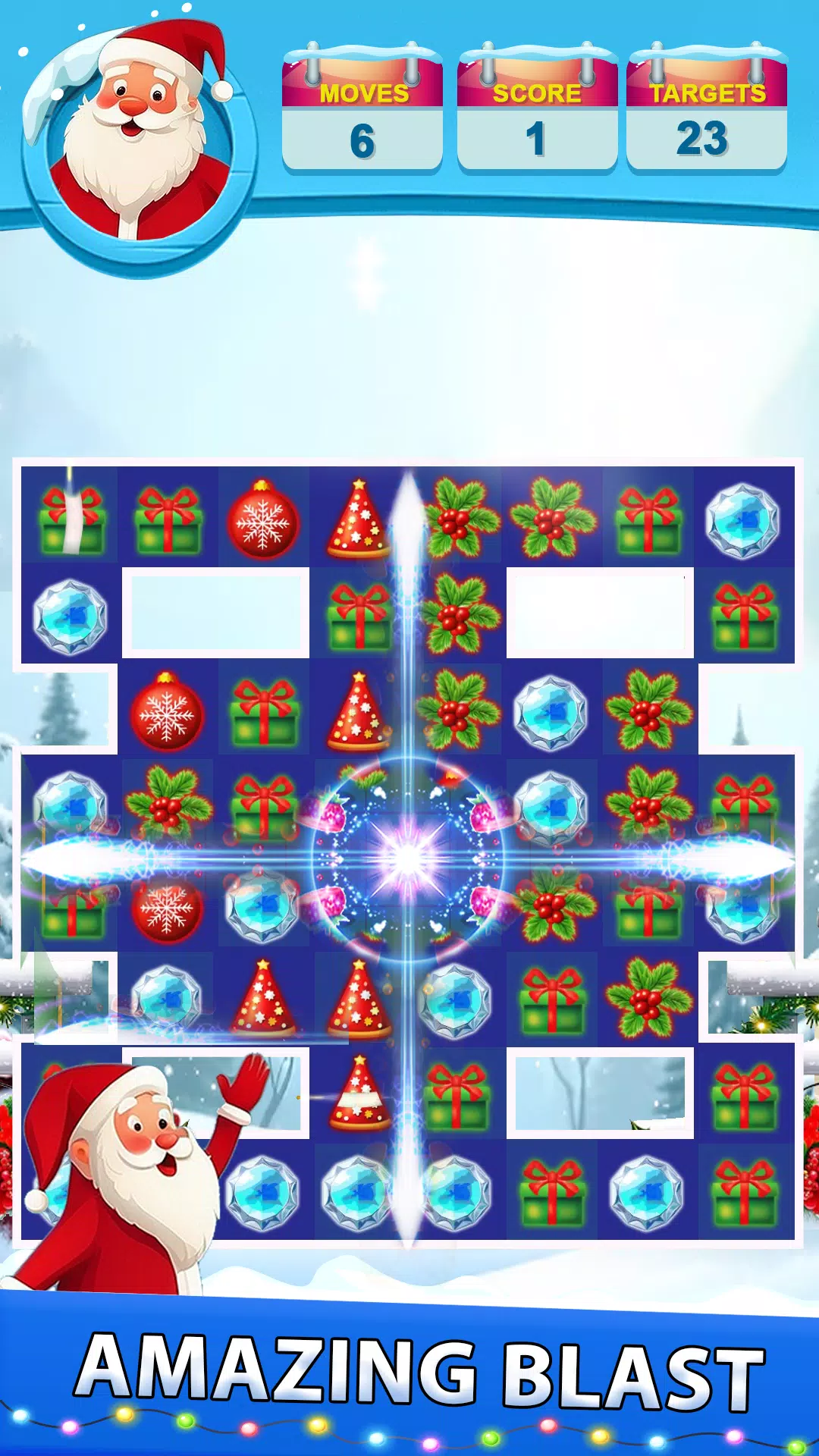 Santa Match Adventure Captura de pantalla 0