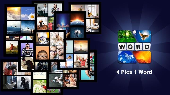 Puzzle: 4 pics 1 word offline Captura de tela 1