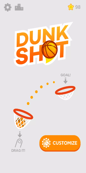 Dunk Shot स्क्रीनशॉट 0