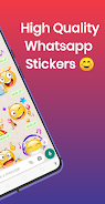 Moving Emoji Animated Stickers Schermafbeelding 1