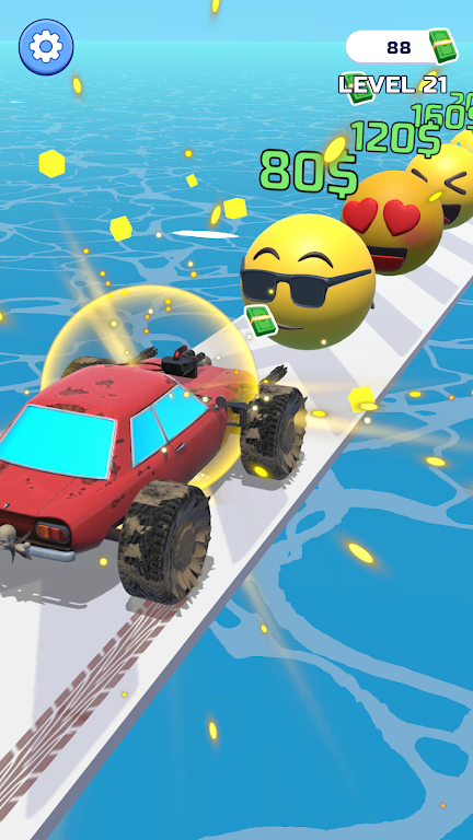 Car Evolution: Run Race 3D Capture d'écran 0