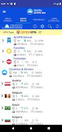 AirVPN Eddie Client GUI Schermafbeelding 3