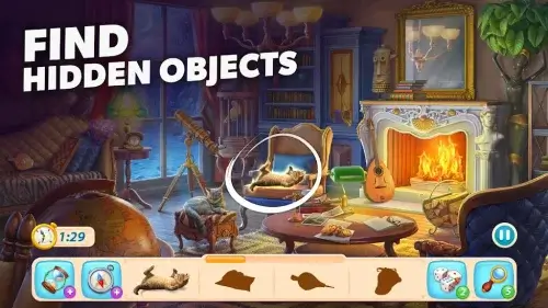 Secret Mansion: Hidden Objects ภาพหน้าจอ 0