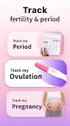 Calendario Menstrual,Ovulación Screenshot 0