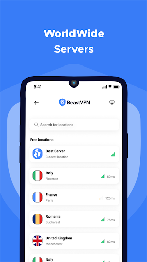 BeastVPN: Secure and Fast VPN স্ক্রিনশট 2