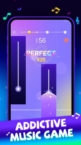 Beat Piano Dance:music game Schermafbeelding 0