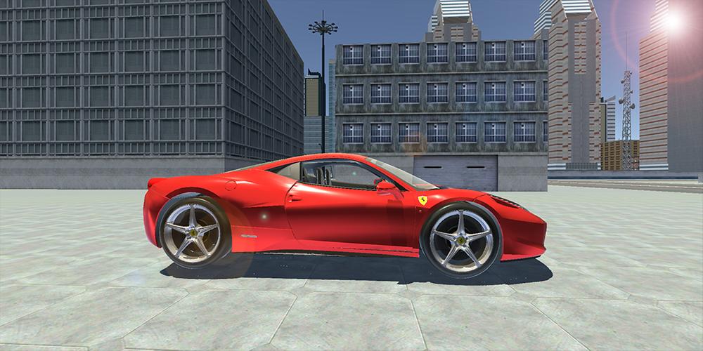 458 Italia Drift Simulator:Car 스크린샷 2