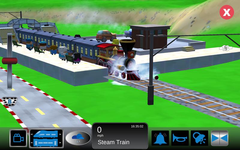Kids Train Sim ภาพหน้าจอ 1
