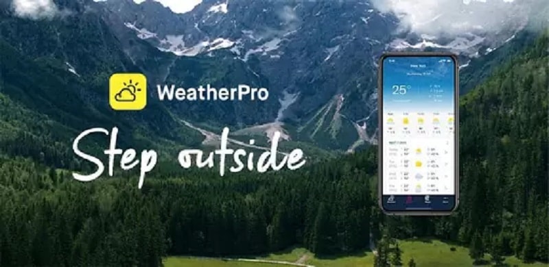 WeatherPro Captura de tela 0