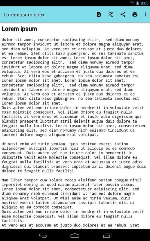 Office Documents Viewer 螢幕截圖 1