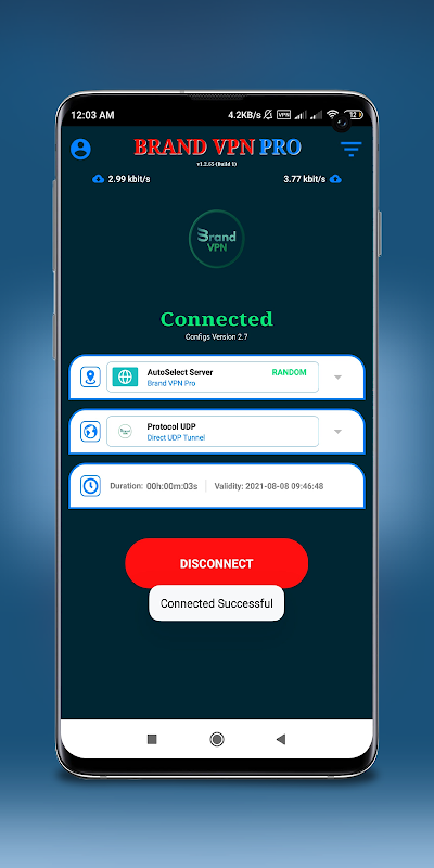 Brand VPN Pro Ekran Görüntüsü 2