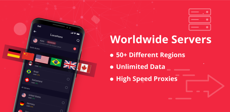 Swing Lite VPN - Secure VPN Captura de pantalla 3