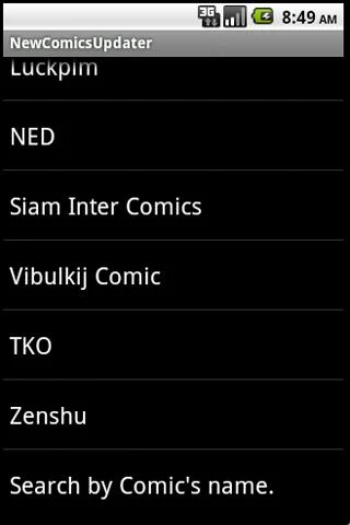 Thai New comics Updater स्क्रीनशॉट 2
