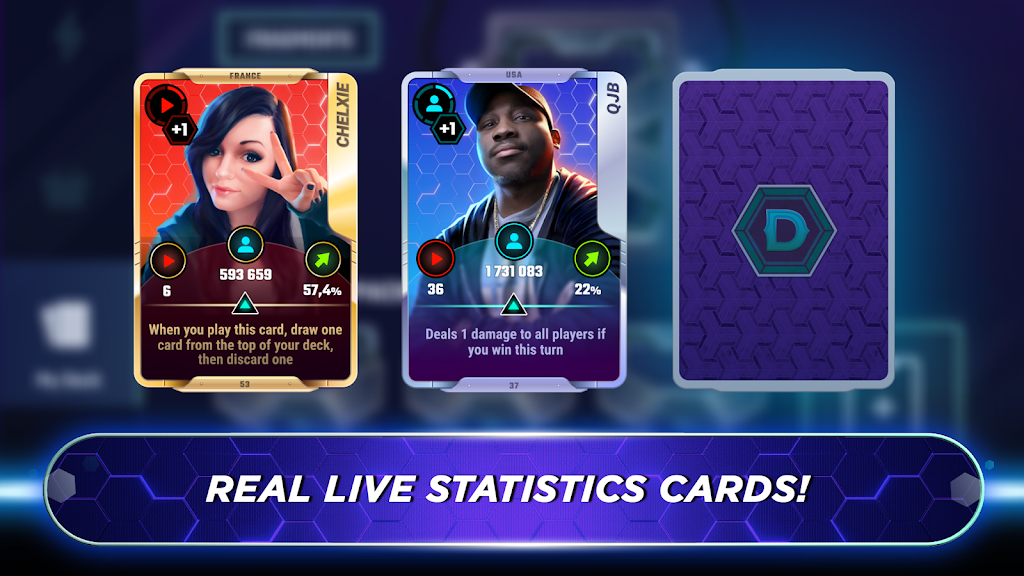DHeroes: CCG (Trading Cards) ဖန်သားပြင်ဓာတ်ပုံ 2