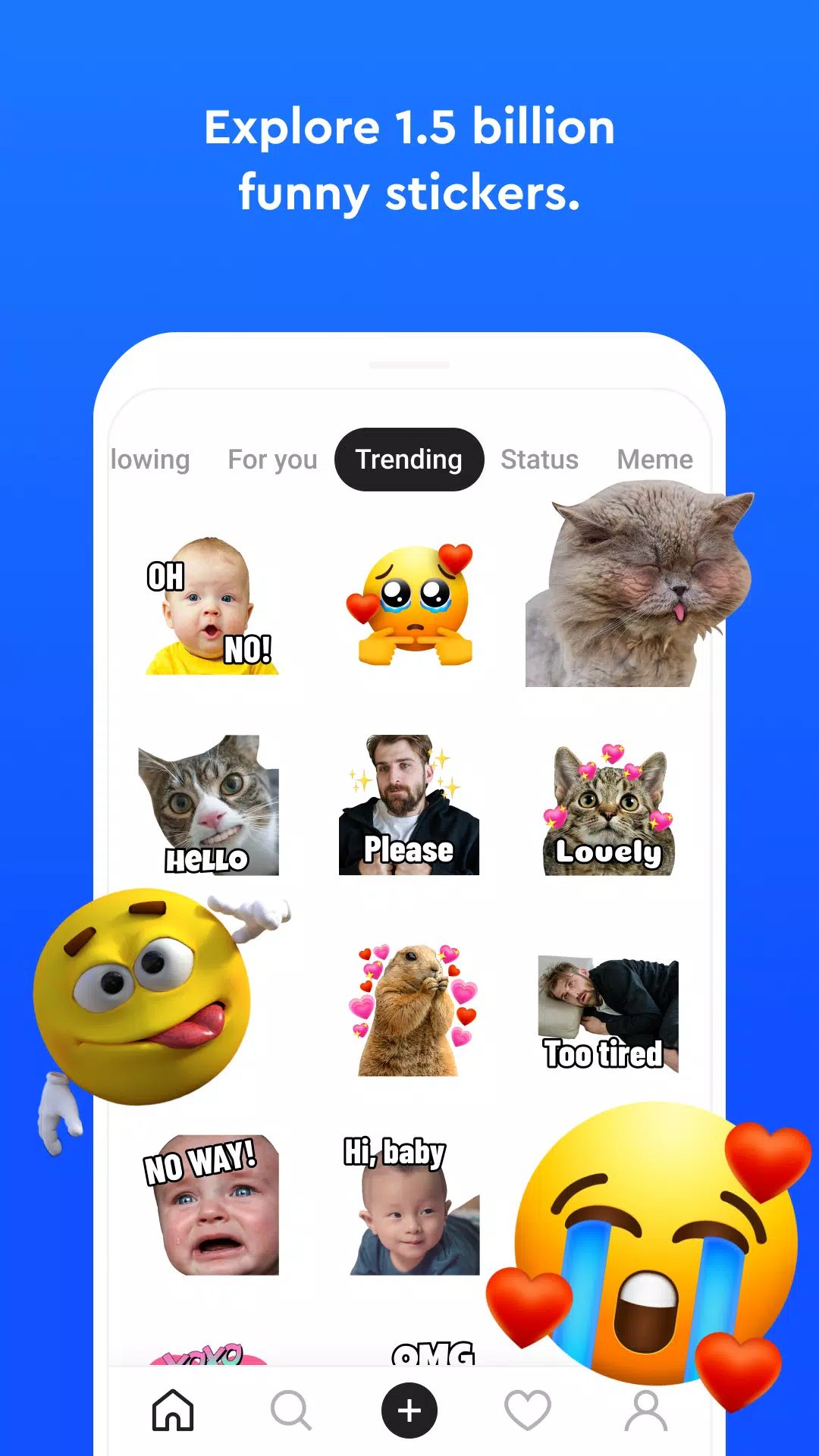 Sticker.ly Schermafbeelding 1