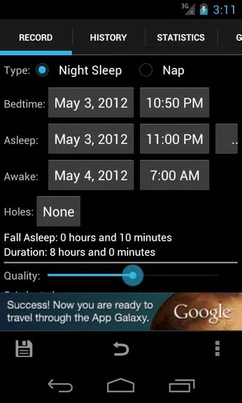 Sleepmeter FE应用截图第0张