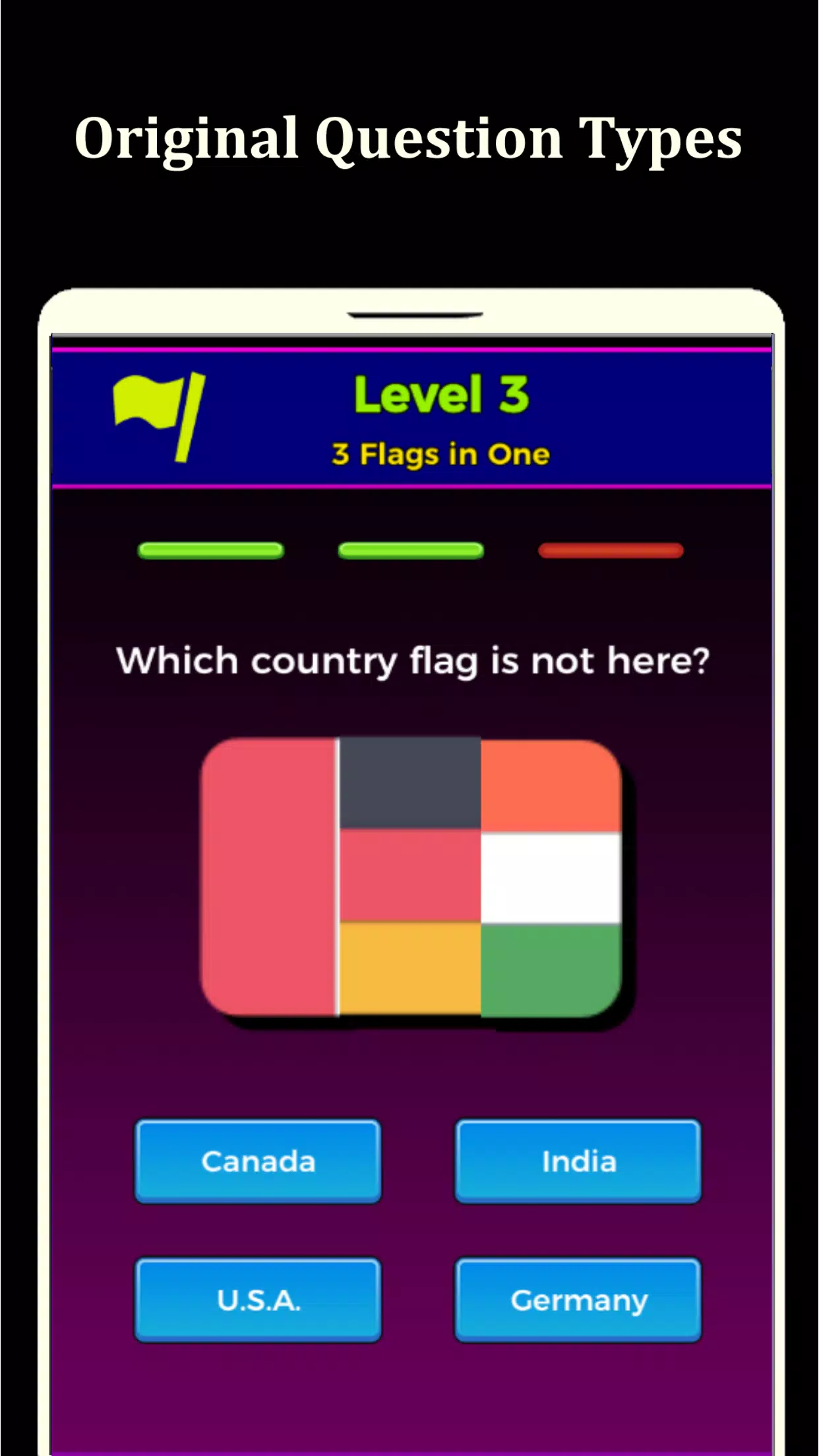 World Flags Quiz Game Captura de tela 0