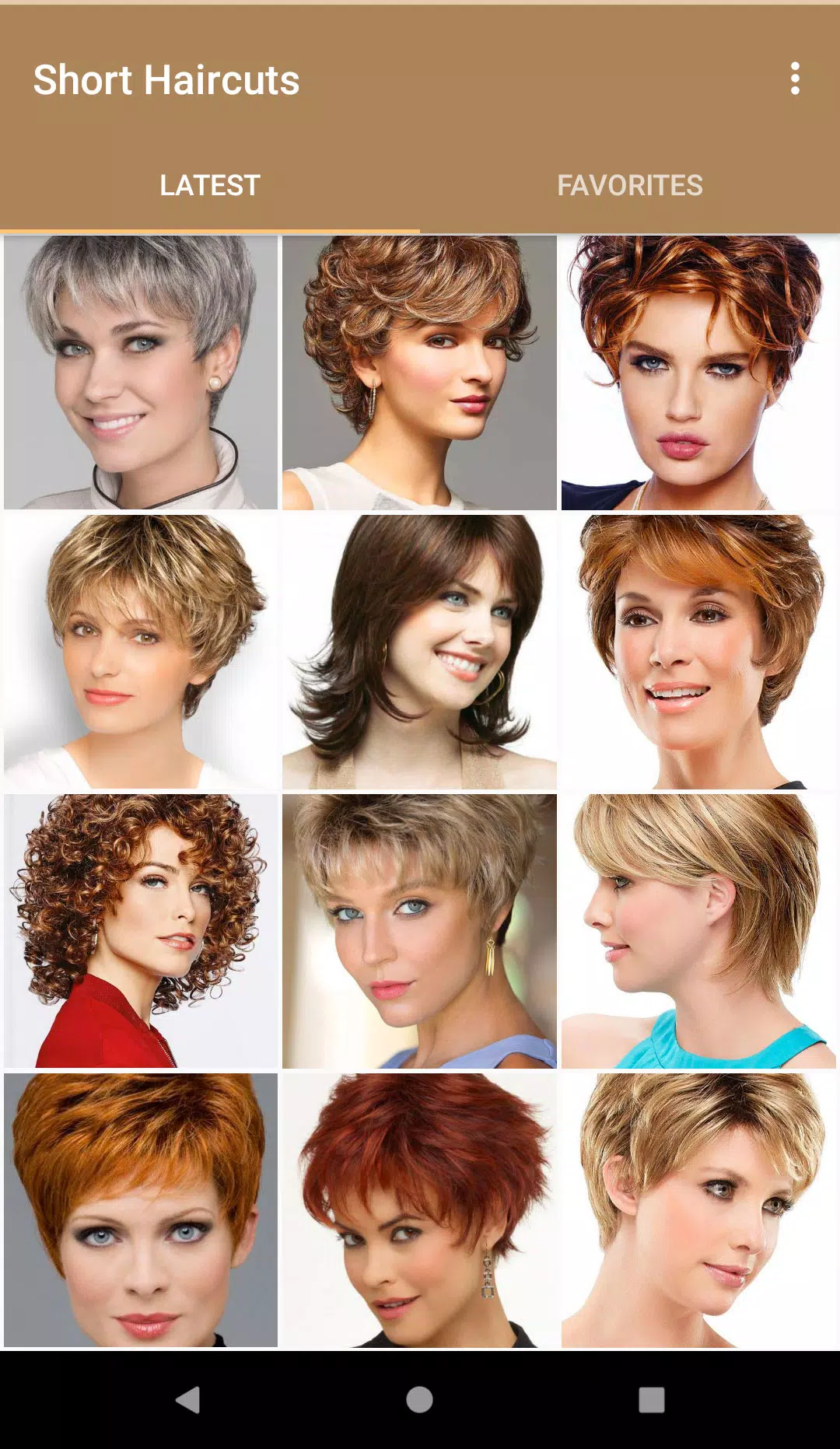 Schermata Short Haircuts 2