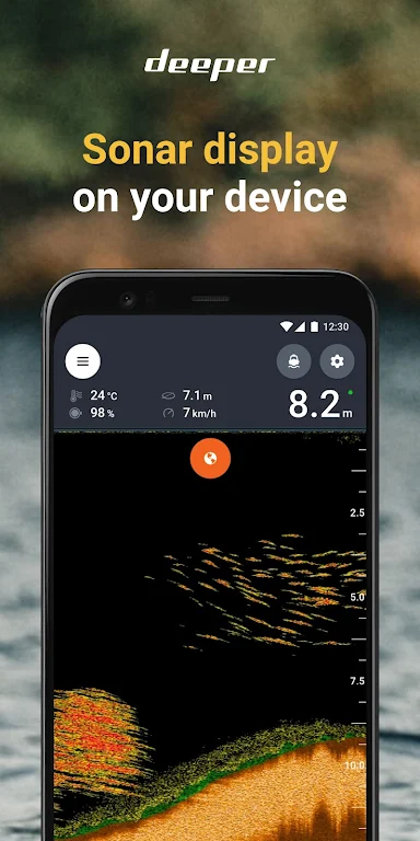 Fish Deeper - Fishing App Ekran Görüntüsü 2