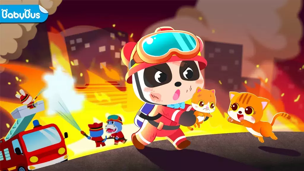 Baby Panda’s Fire Safety ภาพหน้าจอ 0