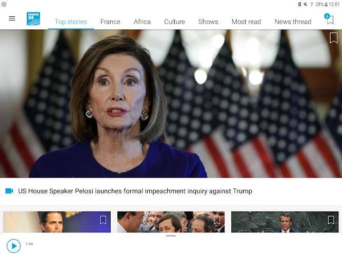 FRANCE 24 - Info et actualités Screenshot 3