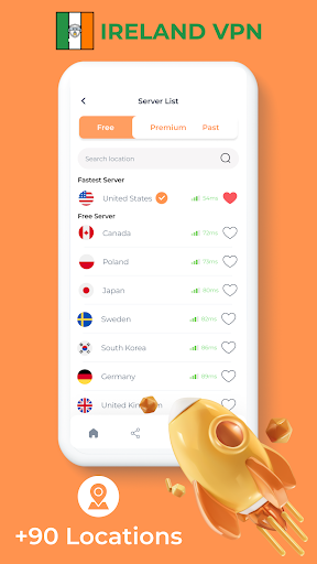 Ireland VPN - Private Proxy Screenshot 2