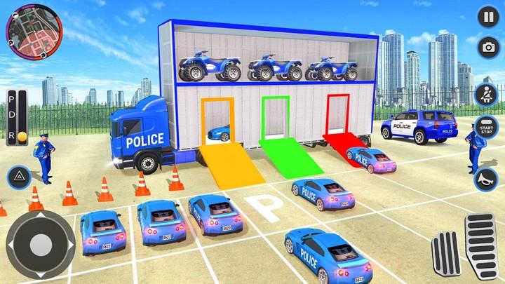 US Police Car Transport Career Ảnh chụp màn hình 3