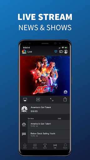 The NBC App - Stream TV Shows スクリーンショット 0