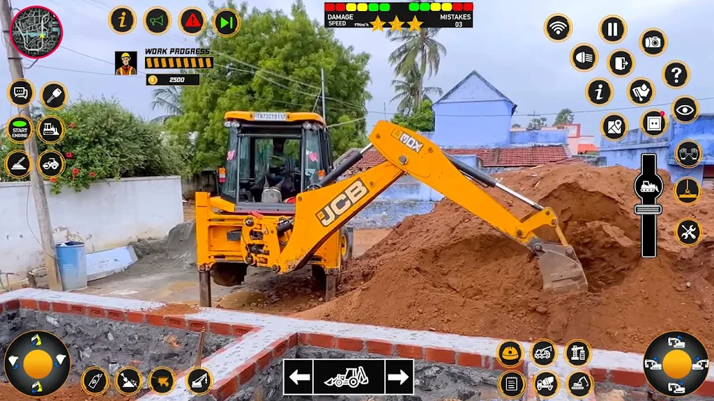 Snow Excavator Game: JCB Games Capture d'écran 0