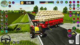 Farm Tractor Driving Game 2023 Captura de pantalla 2