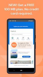 GigSky: Global eSim Data Plans স্ক্রিনশট 0