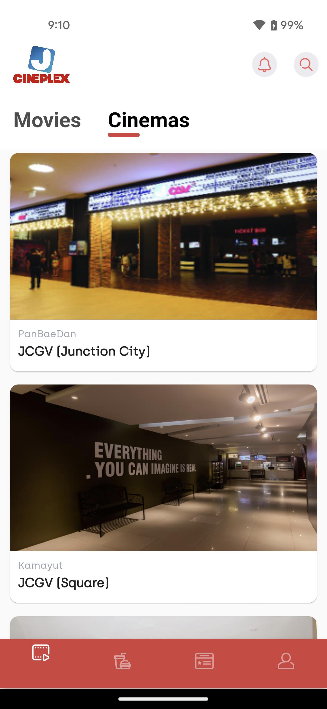 J Cineplex Ekran Görüntüsü 2