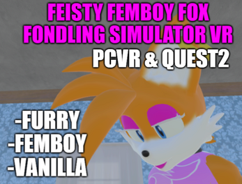 Feisty Femboy Fox Fondling Simulator VR Ảnh chụp màn hình 0