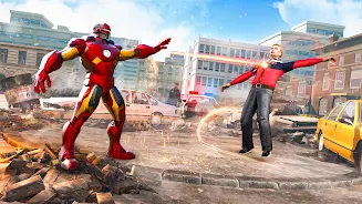 Iron Hero: Superhero Fight 3D Ảnh chụp màn hình 2