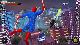 Spider Rope Hero Flying Games Скриншот 1