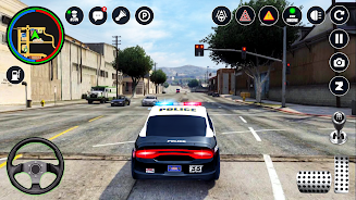 SUV Police Car Chase Thief Sim 螢幕截圖 1