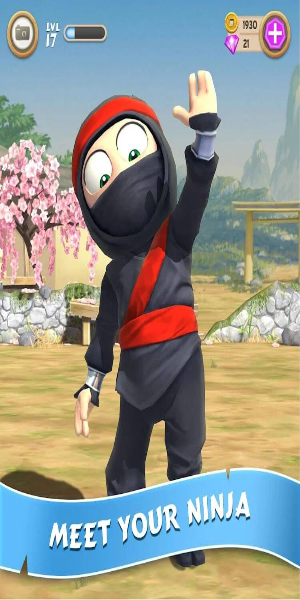 Clumsy Ninja Скриншот 2