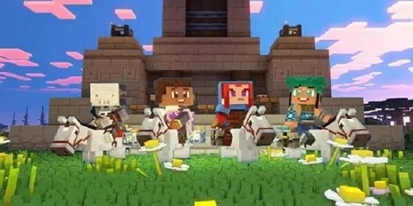 Schermata Minecraft Legends 1