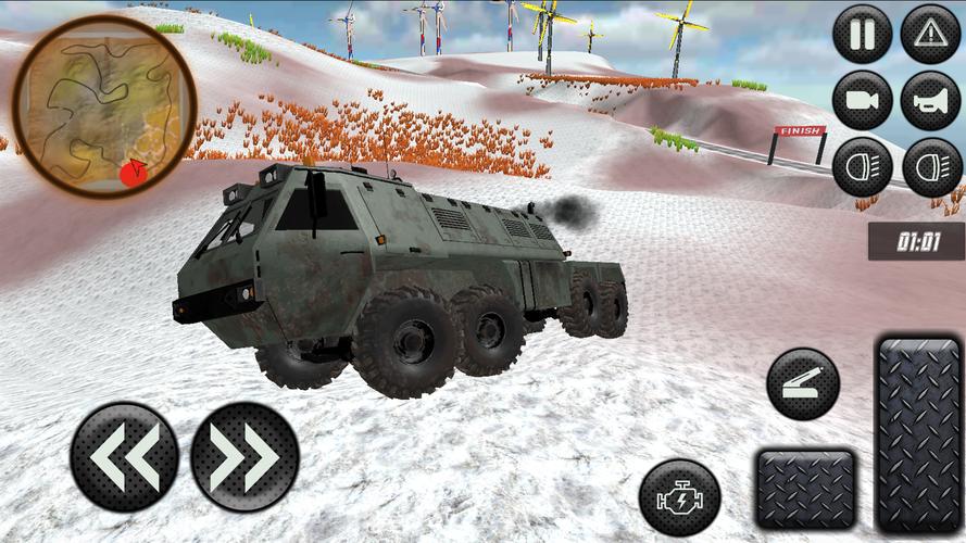 Offroad Simulator 8x8 스크린샷 2