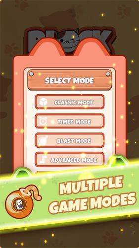 Block Puzzle Jewel Crystal Cat Скриншот 2
