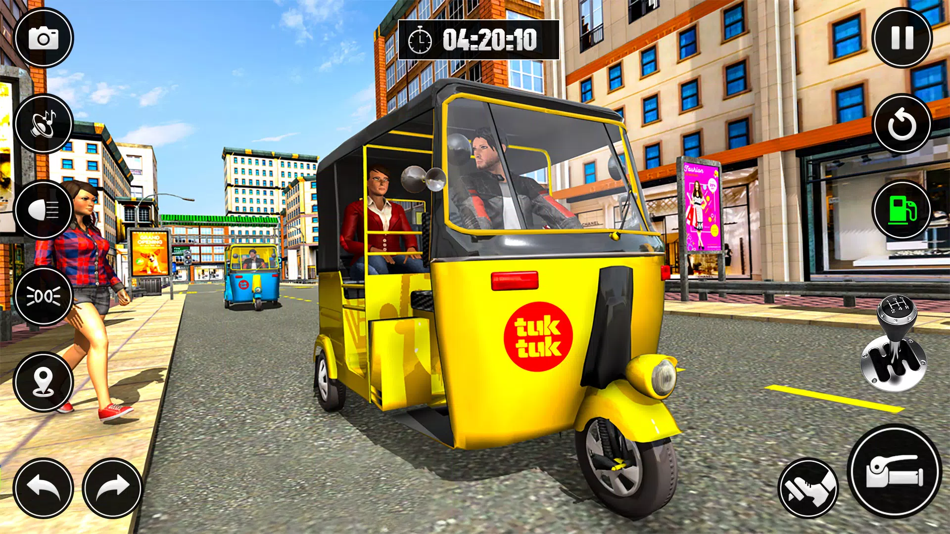 Schermata City Taxi Auto Rickshaw Game 1