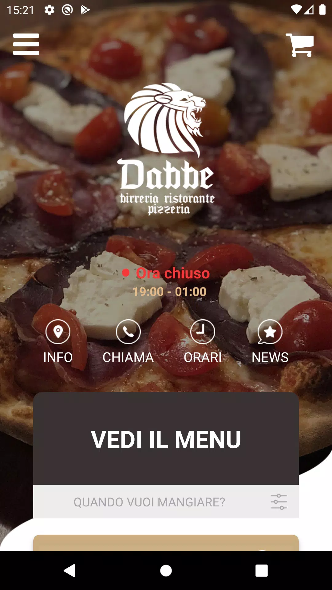 Pizzeria Dabbe स्क्रीनशॉट 0
