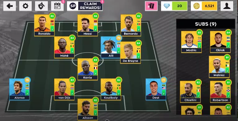 Dream Win League Soccer Star Скриншот 2