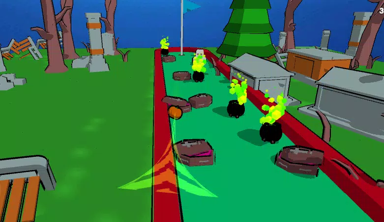 Schermata MiniGolf Madness: Halloween 0