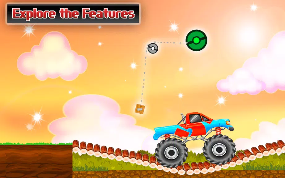 Rope Bridge Racer Car Game স্ক্রিনশট 2