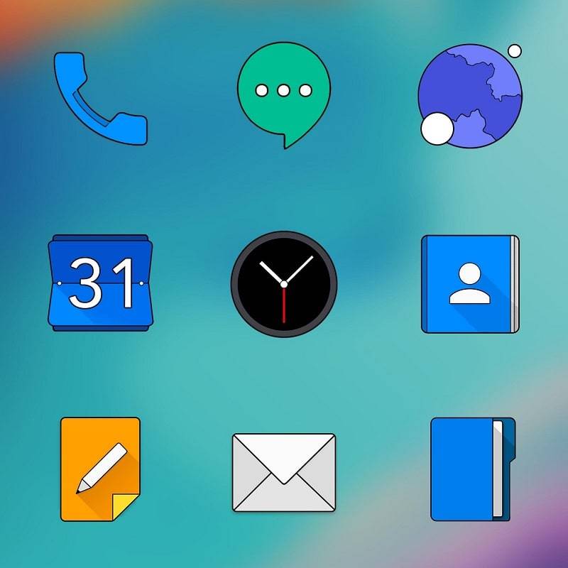 Oxigen HD – Icon Pack স্ক্রিনশট 0